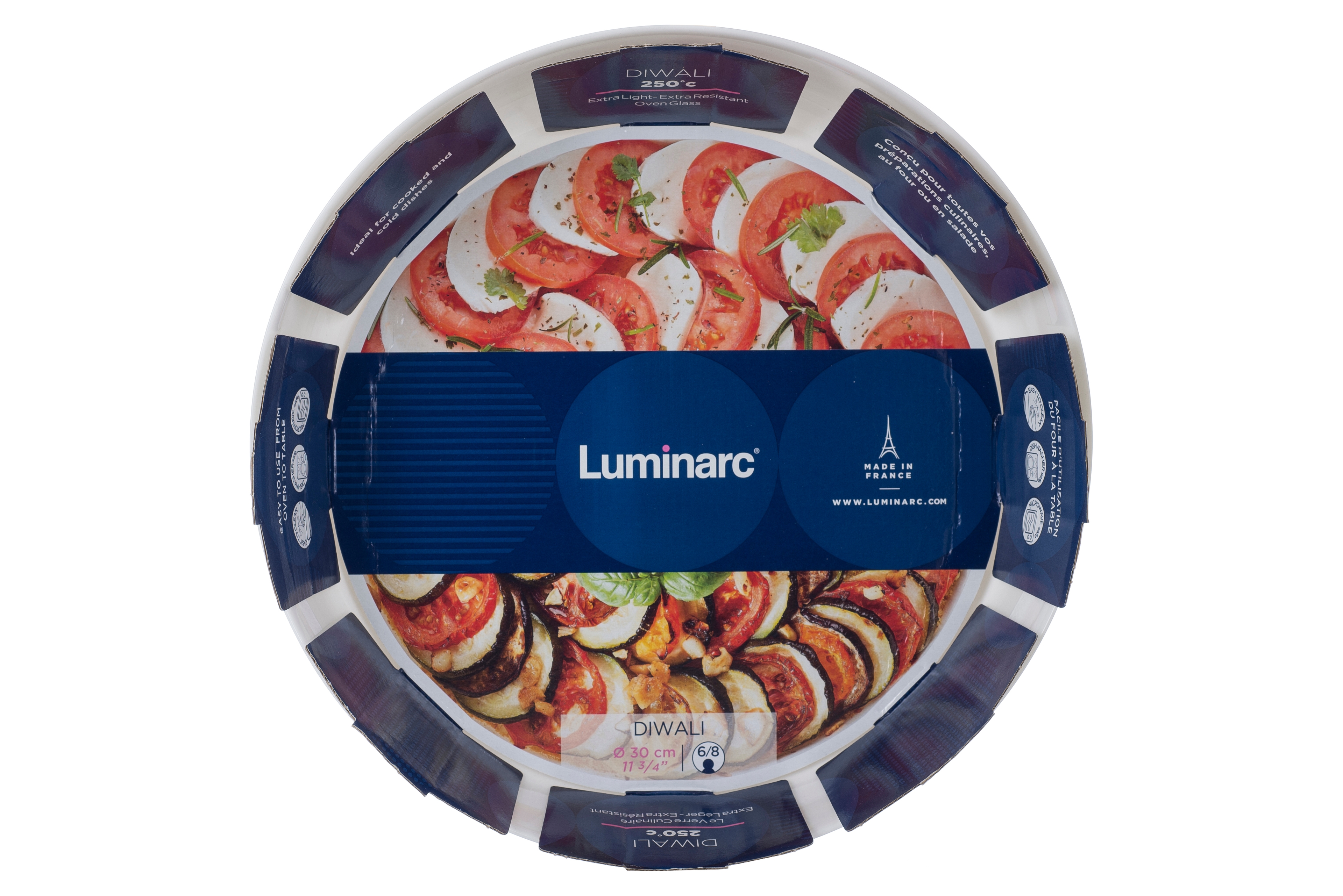 Заказать Форма для запекания LUMINARC DIWALI, 30 см в интернет магазине ar-ukraine по выгодной цене недорого, оптом и розница.