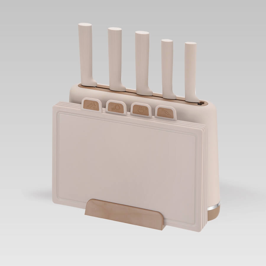 Замовити Набор ножей и набор разделочных досок Maestro MR-1412-BEIGE в інтернет магазині ar-ukraine за вигідною ціною дешево, оптом і роздріб.