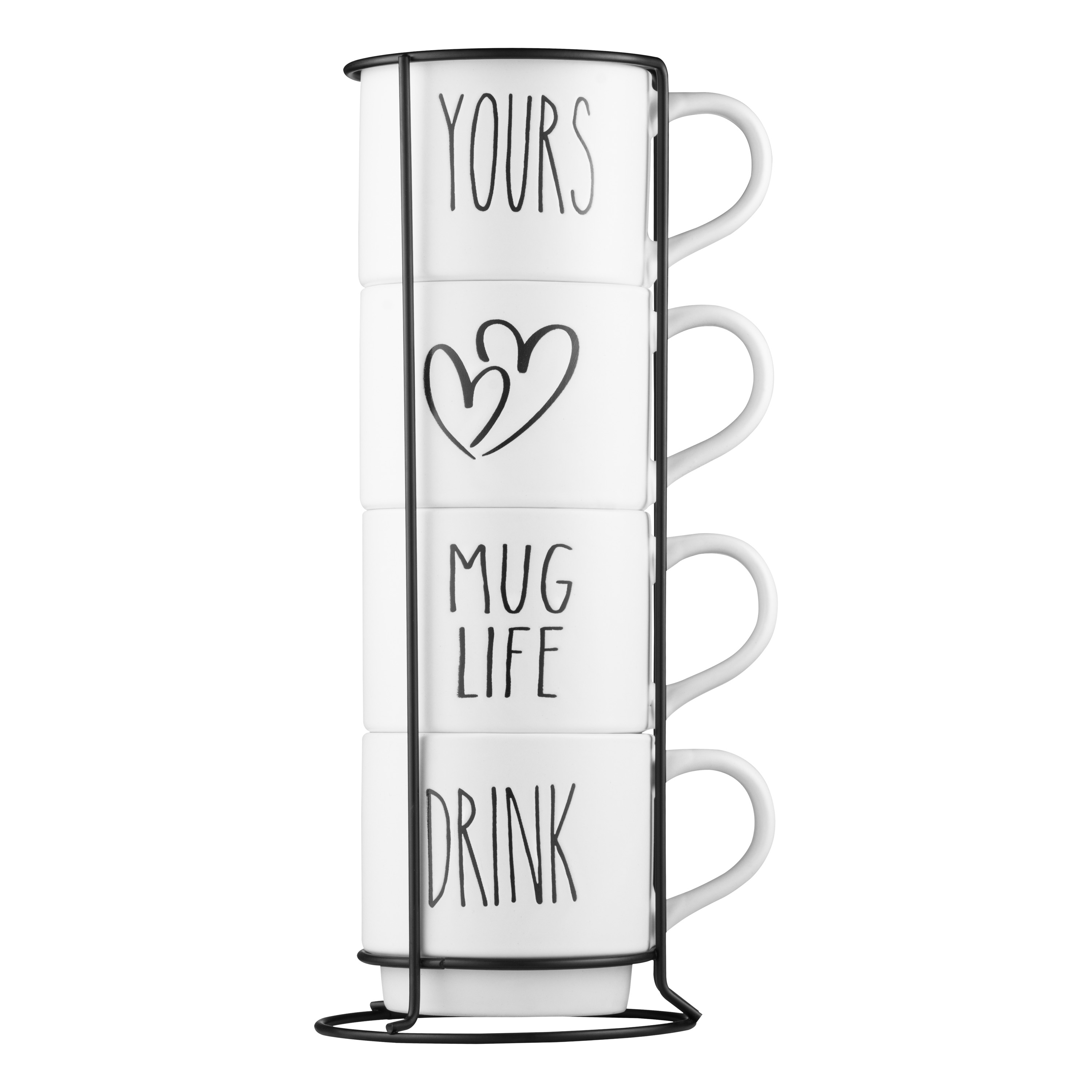 Замовити Набор чашек на подставке 4 шт. Ardesto AR3095S в інтернет магазині luminarc.in.ua за вигідною ціною дешево, оптом і роздріб.