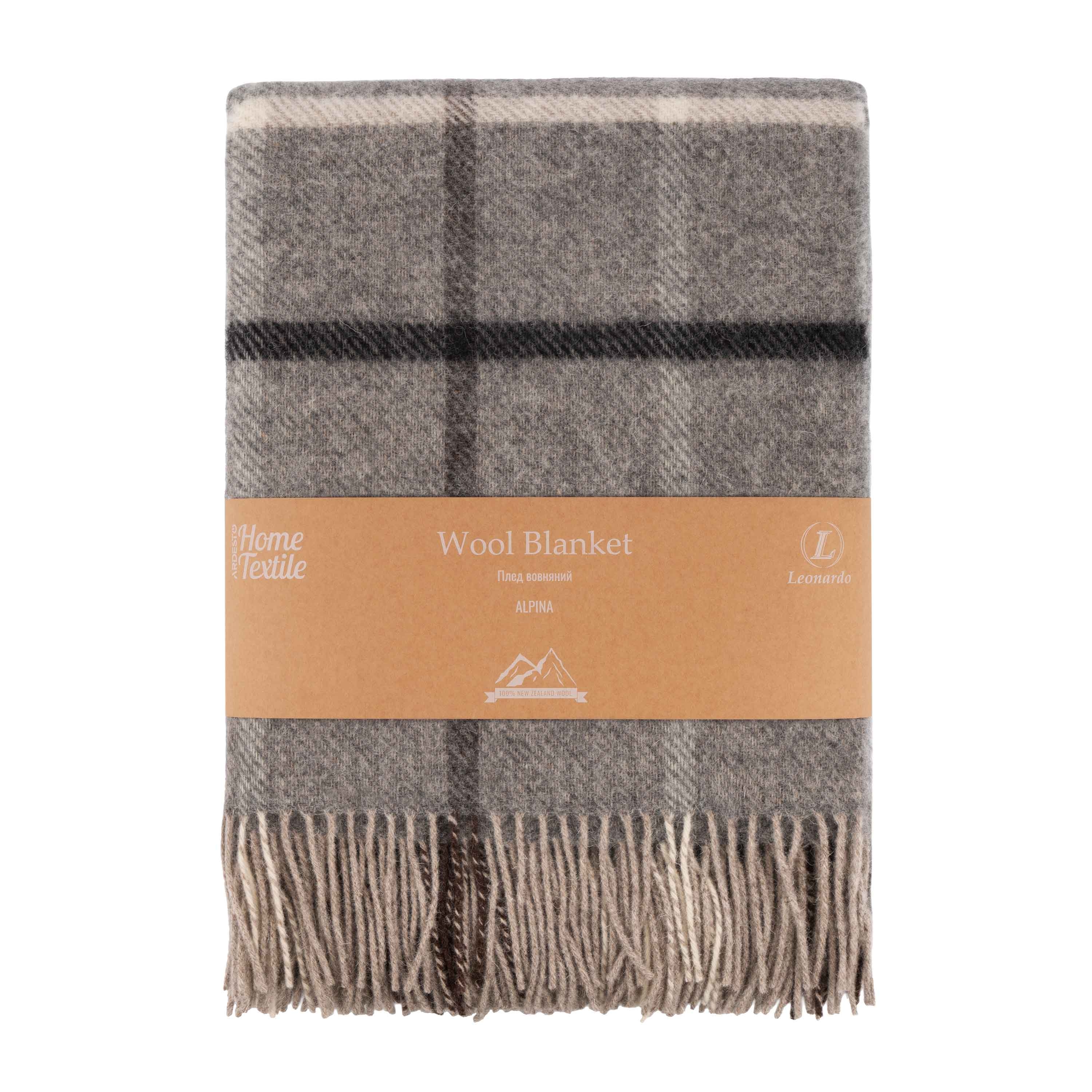 Замовити Плед Ardesto Leonardo Alpin 140x200 см, серый ART0703LM в інтернет магазині luminarc.in.ua за вигідною ціною дешево, оптом і роздріб.