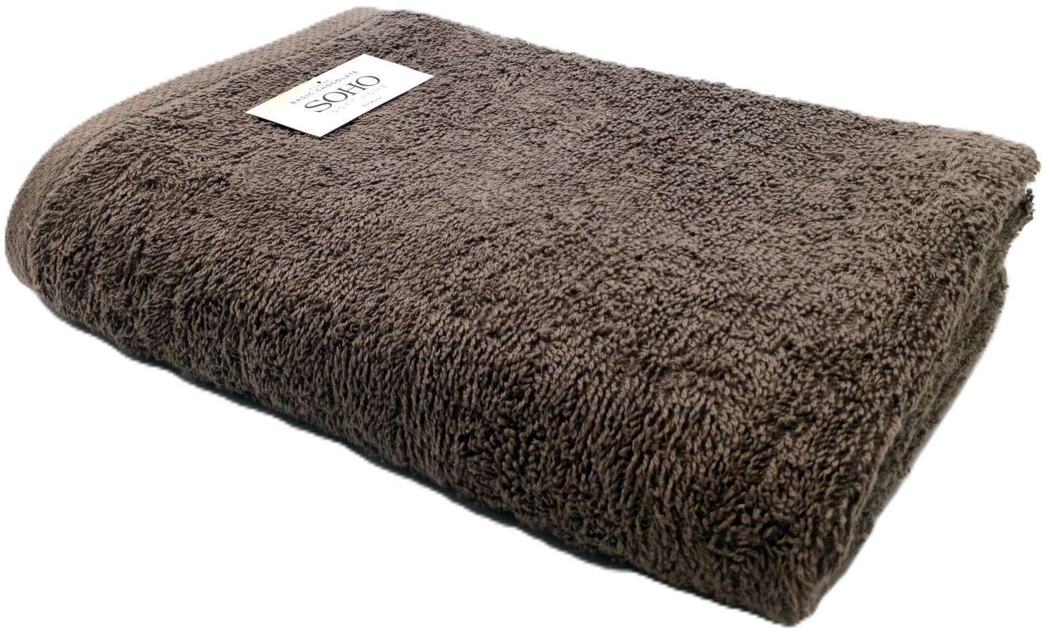 Замовити Рушник банний Soho 70х140 см бавовна 100% Basic Chocolate в інтернет магазині luminarc.in.ua за вигідною ціною дешево, оптом і роздріб.