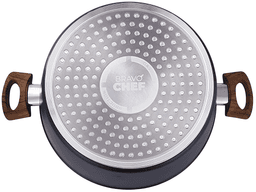 Каструля Bravo Chef класична 28 см (6.6 л) з кришкою BC-2101-28