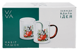 Набір чашок Viva Easter Rabbit A, 2х430 мл BCR80100H