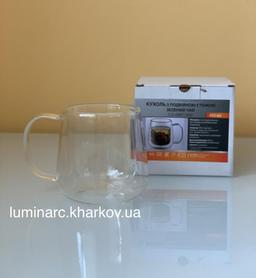 Чашка з подвійними стінками green tea /450мл