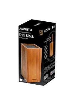 Колода для ножів Ardesto Black Mars 23 см дерево AR2123AH