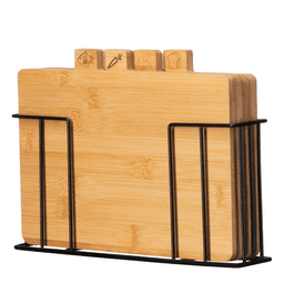 Набор досок кухонных на подставке 4 шт Ardesto Midori AR1430BA