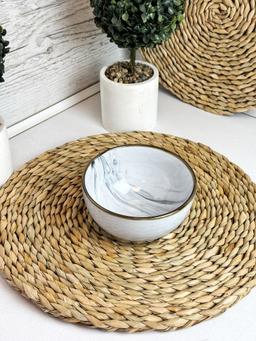 Столовий сервіз 28 пр. Intrendo Maritimo Golden rim white IN0028MAR