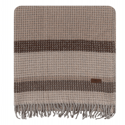 Плед 200×220 см Ardesto Leonardo Піке, коричневий ART0423LT