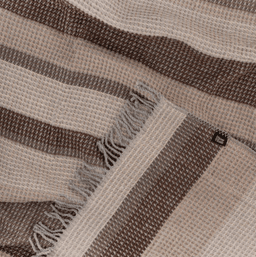 Плед 200×220 см Ardesto Leonardo Піке, коричневий ART0423LT
